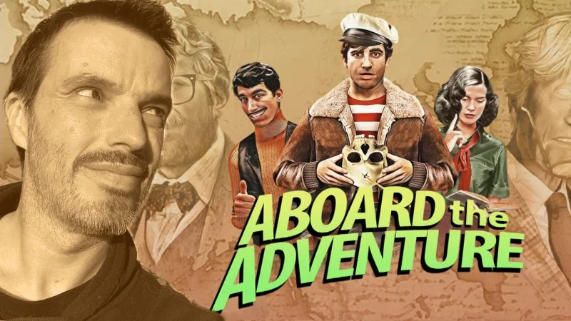 Portada de Aboard the Adventure